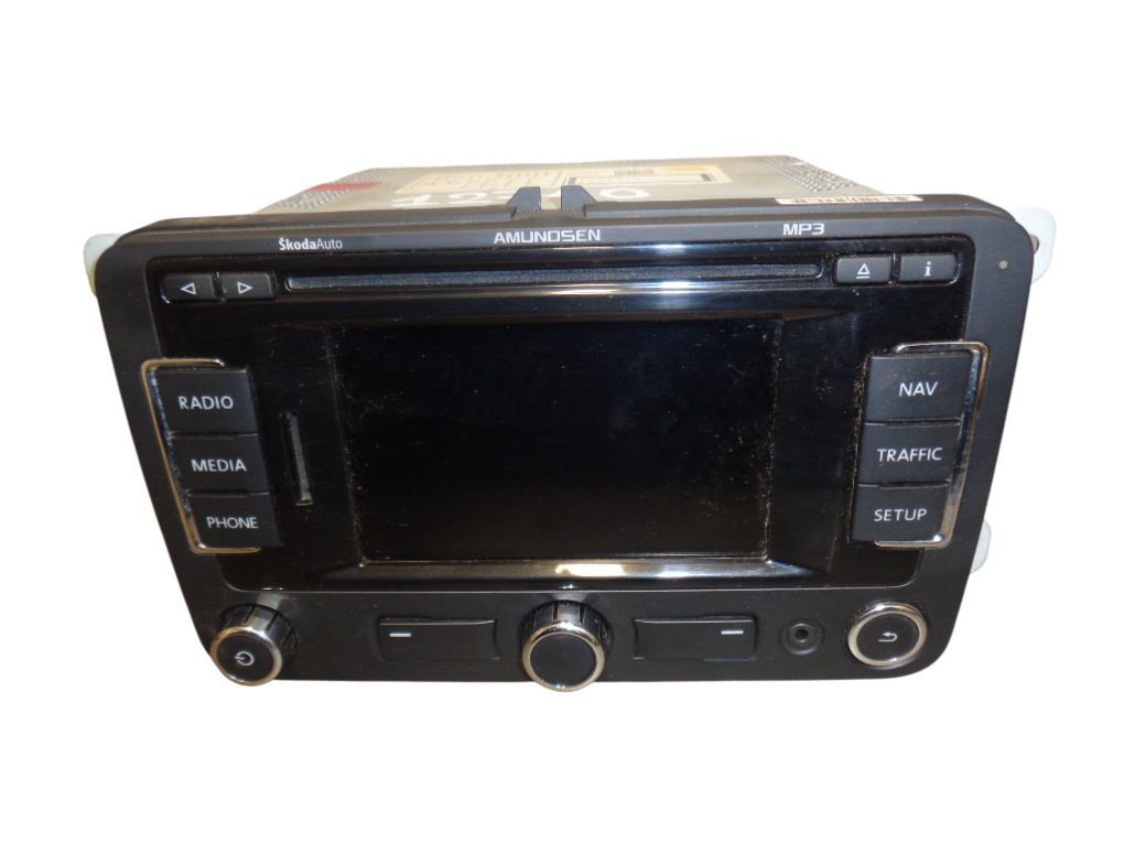3T0035191 Radio SKODA SUPERB II (3T4, 3T5) (2008-2015)
