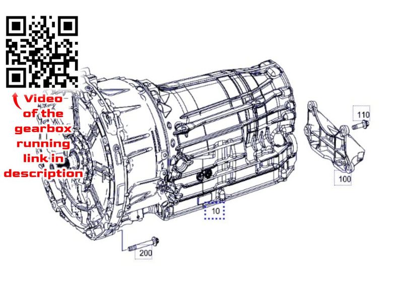 724208 2052700400 2052701102 Gearbox MERCEDES-BENZ E-CLASS (W212) (2009-2016)