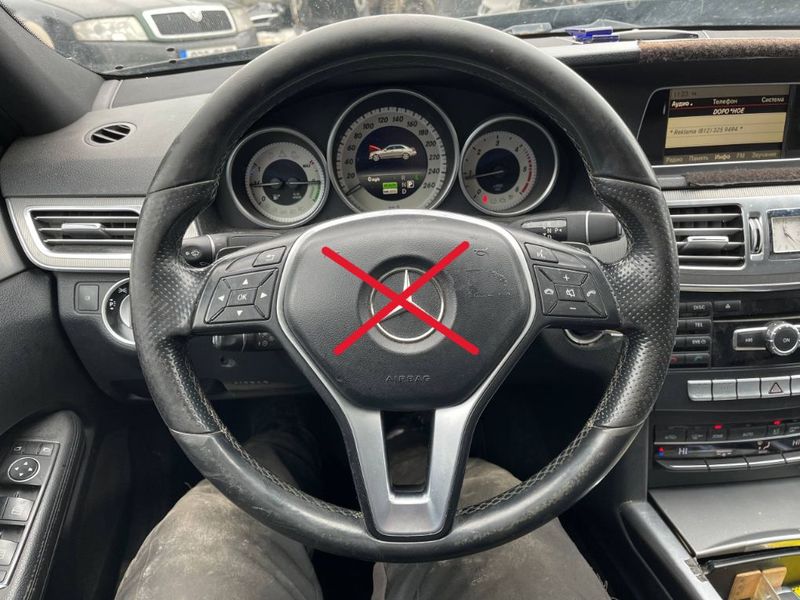 2184600618 Steering Wheel MERCEDES-BENZ E-CLASS (W212) (2009-2016)