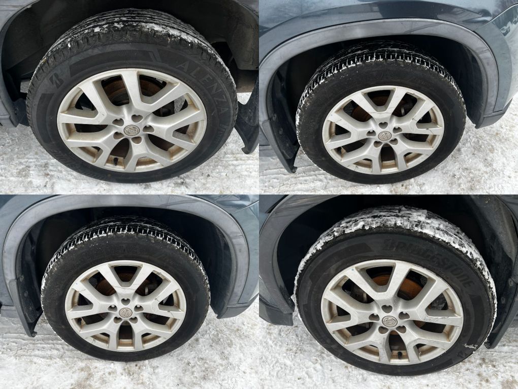 D03003UE1A Rim set With Tyres 4 pcs NISSAN X-TRAIL II (T31) (2007-2013)