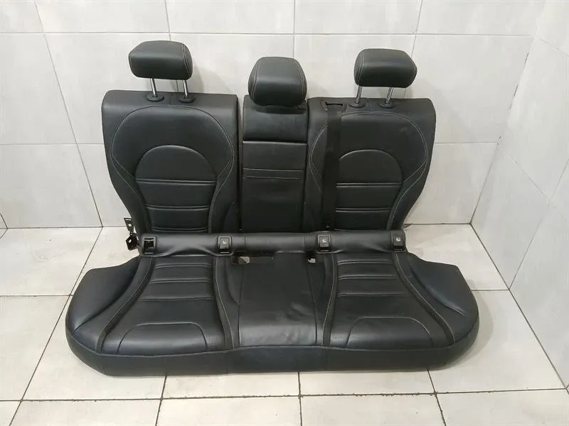 Mercedes C Class W205 Rear Seat Set A2059200004 9E38 Seats Interior Rear