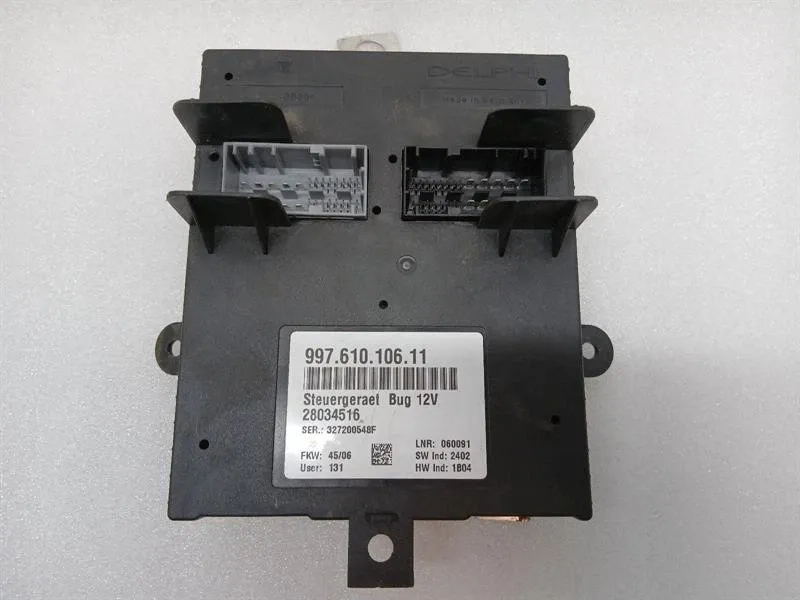 Porsche Boxster 987 electronic module 99761010611 control unit BCM