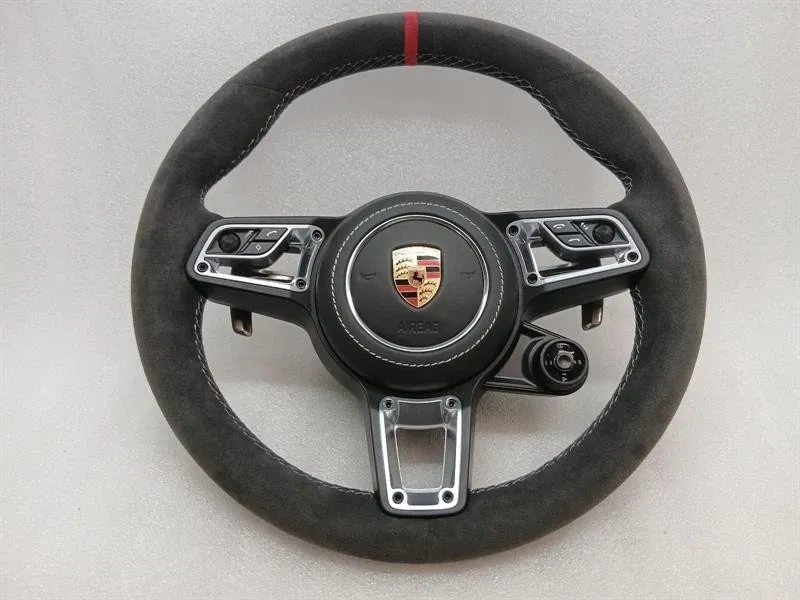 Porsche 911 991 GTS Steering Wheel 9P1419091FK MK2 991.2 Steering Wheel COMPLETE 36CM