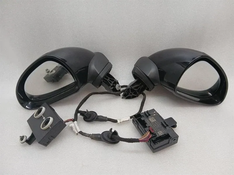 PORSCHE 911 991 DOOR MIRROR SET 99180309100 POWERFOLD SET RIGHT HAND DRIVE RHD mk1