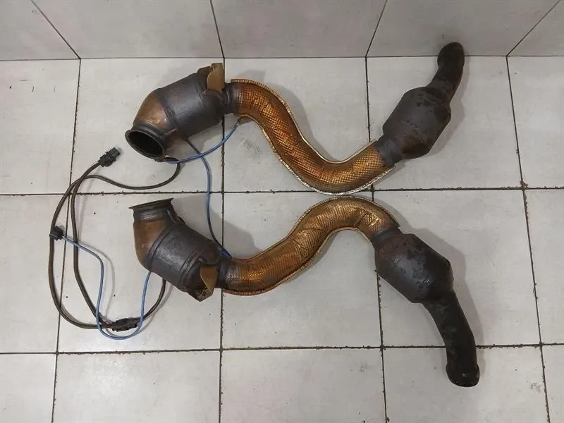 MERCEDES C63 AMG Catalytic Converter A2054900920 Catalytic Converter EMPTY INSIDE EMPTY