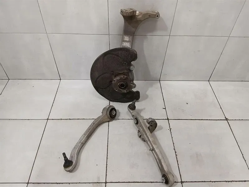 11-17 Bentley Continental GT W12 Left Front Hub 3W0407245A Wheel Bearing Housing Left