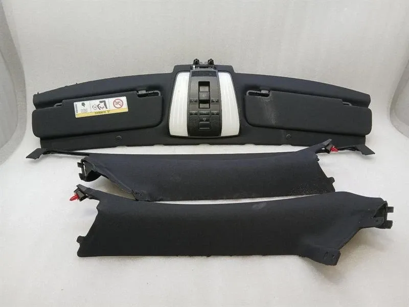 Mercedes GT R190 Roadster Interior Black Cover Set A1908100700 Trim Set