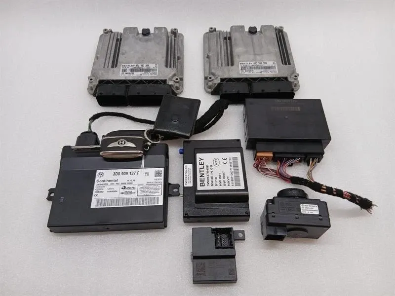 11-18 Bentley Continental GT W12 Engine ECU 07C907309 ECU 3D0909137F