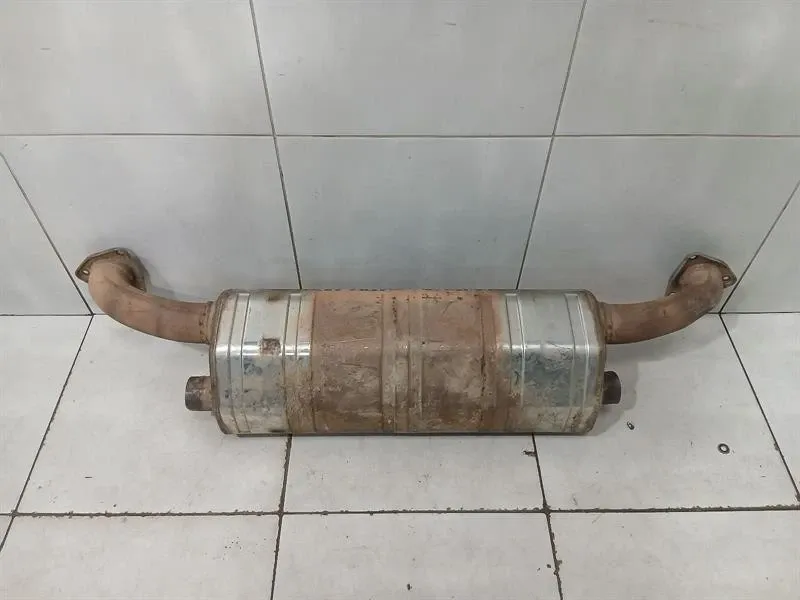 Porsche 991 exhaust silencer 99111143104 exhaust muffler defects