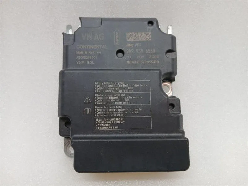 Porsche 911 992 GT3 Safety Module ECU 992959655D Air Control Unit SRS