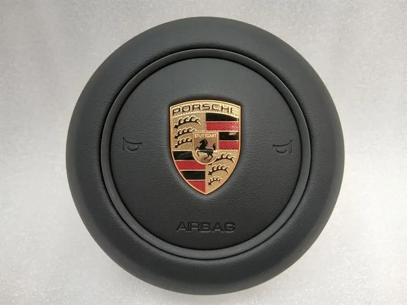 Porsche Cayman 718 GT4RS GT3RS 991 steering wheel module 982880201M steering wheel Black