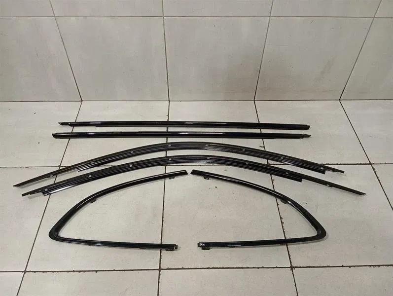 Porsche Cayman 981 Body Moulding Set 98153748104 Strip Set High Gloss Black