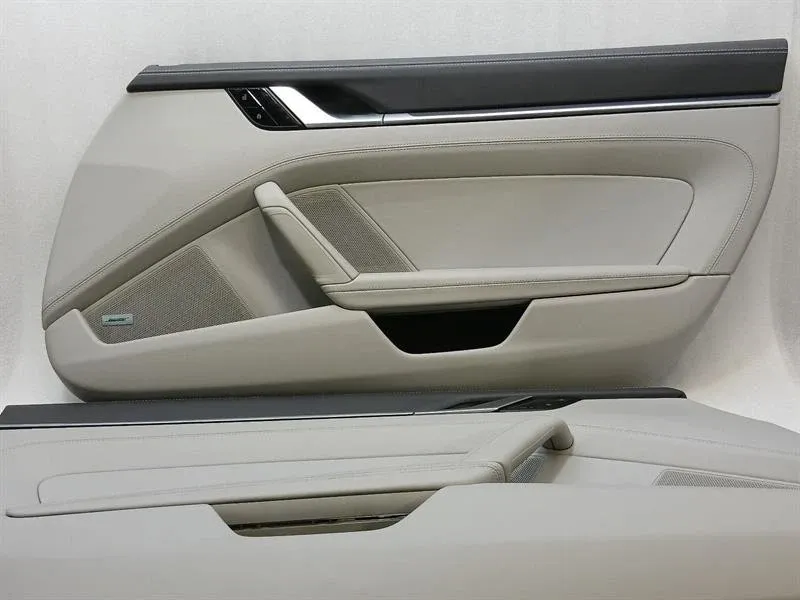 Porsche 911 992 992867227A Door Panel Set Kit Slate Grey + Chalk + Carbon
