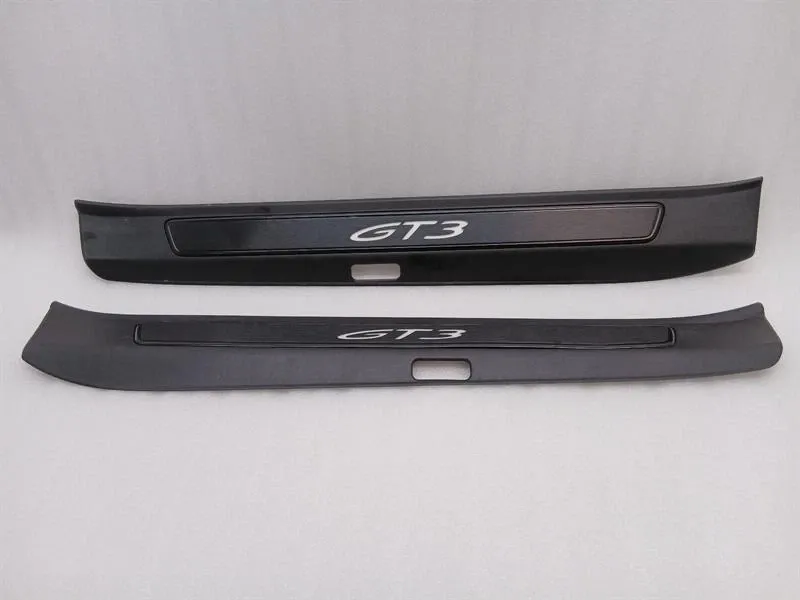 Porsche 911 992 GT3 Door Sill Set 992853374 Door Sill Set Illuminaed LED