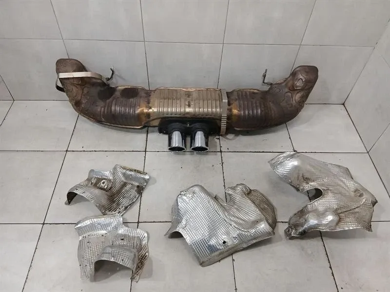 Porsche 911 992 GT3 exhaust silencer 9GT251052F exhaust silencer