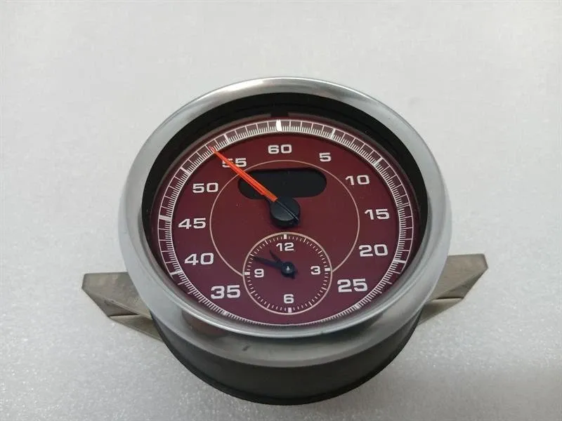 Porsche 991 GT3 718 GT4 9P3919203DOG6 RED CHRONO WATCH Analogue Bordeaux Red GT2RS
