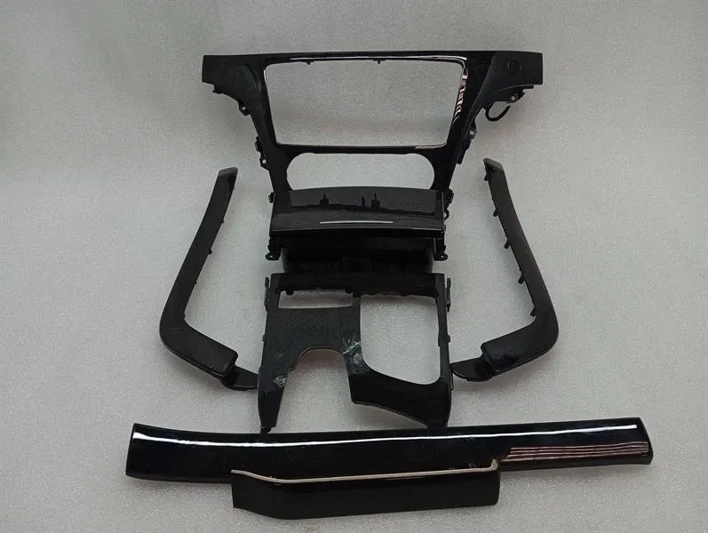 Mercedes SL R231 Black Ash Wood Trim Console A2316803936 Strip Cover RHD