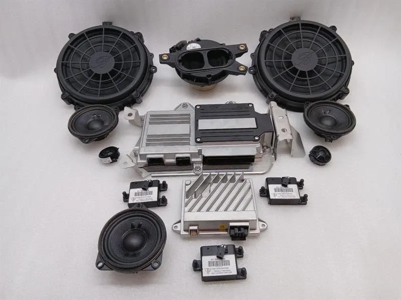Porsche 911 992 992035481C Burmester Audio Set Speaker Set 992035223G