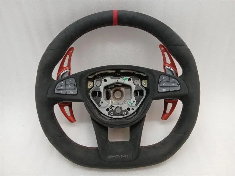 Mercedes C63 AMG W205 Steering Wheel AMG W205 Steering Wheel CLS45 A45 ALCANTARA