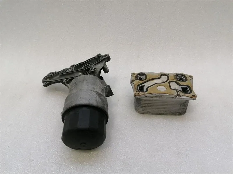Mercedes CL W217 oil filter housing A2781800410 oil cooler holder A2781880201 set