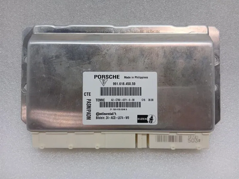 Porsche Cayman 718 GT4 electronic module 99161845059 suspension control unit