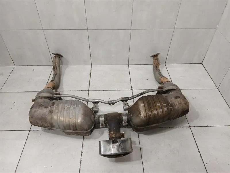 05 Porsche Boxster 987 2.7 Catalytic Converter Exhaust Silencer 98711311400 Exhaust MK1