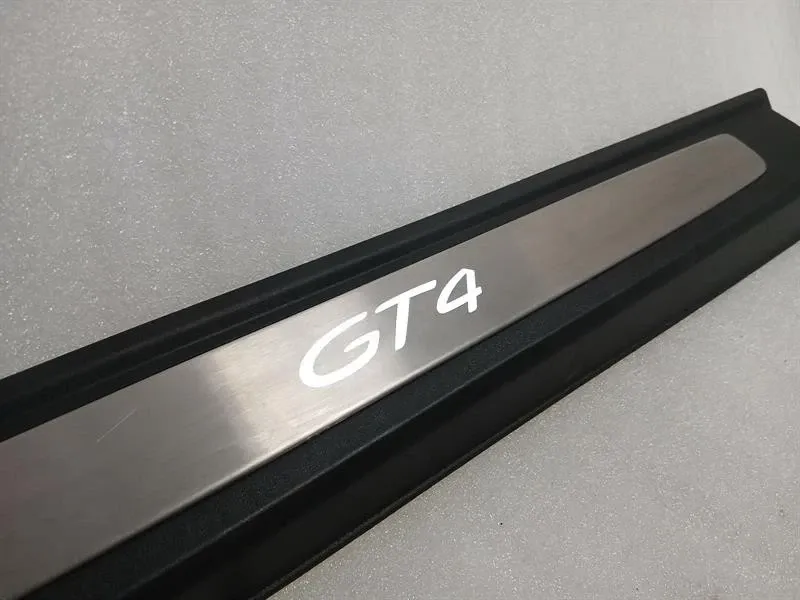 Porsche Cayman 718 GT4 Door Sill 981504982521E0 Door Sill Trim LED RIGHT