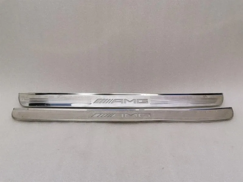 Mercedes C Class W205 AMG LED Door Sill Set A2056809108 Door Sill Trim Faulty