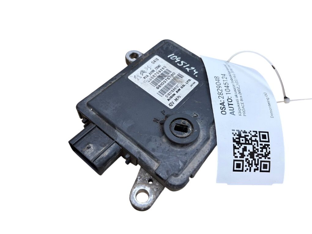 1613949180 Gearbox Control Unit TOYOTA PROACE (MDY, MDZ) (2016-)