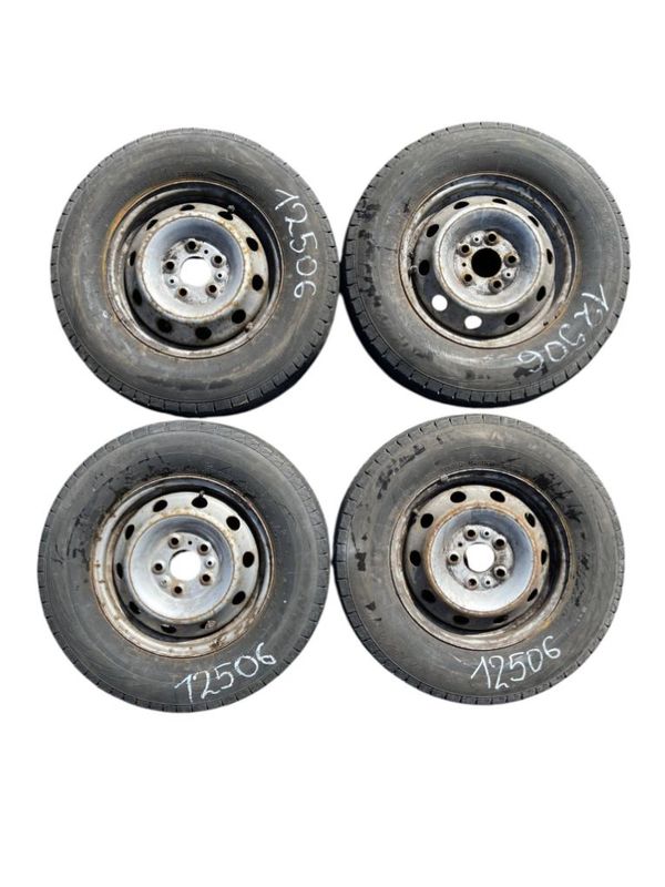 6JX15 ET68 D71.1 5/118 Rim set With Tyres 4 pcs PEUGEOT BOXER (250) (2006-)