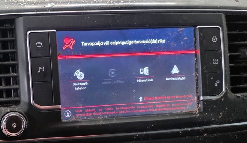 A3C00647400 A2C96215901 A2C14804001 A3C0064740101 Dash screen CITROËN JUMPY III (2016-)