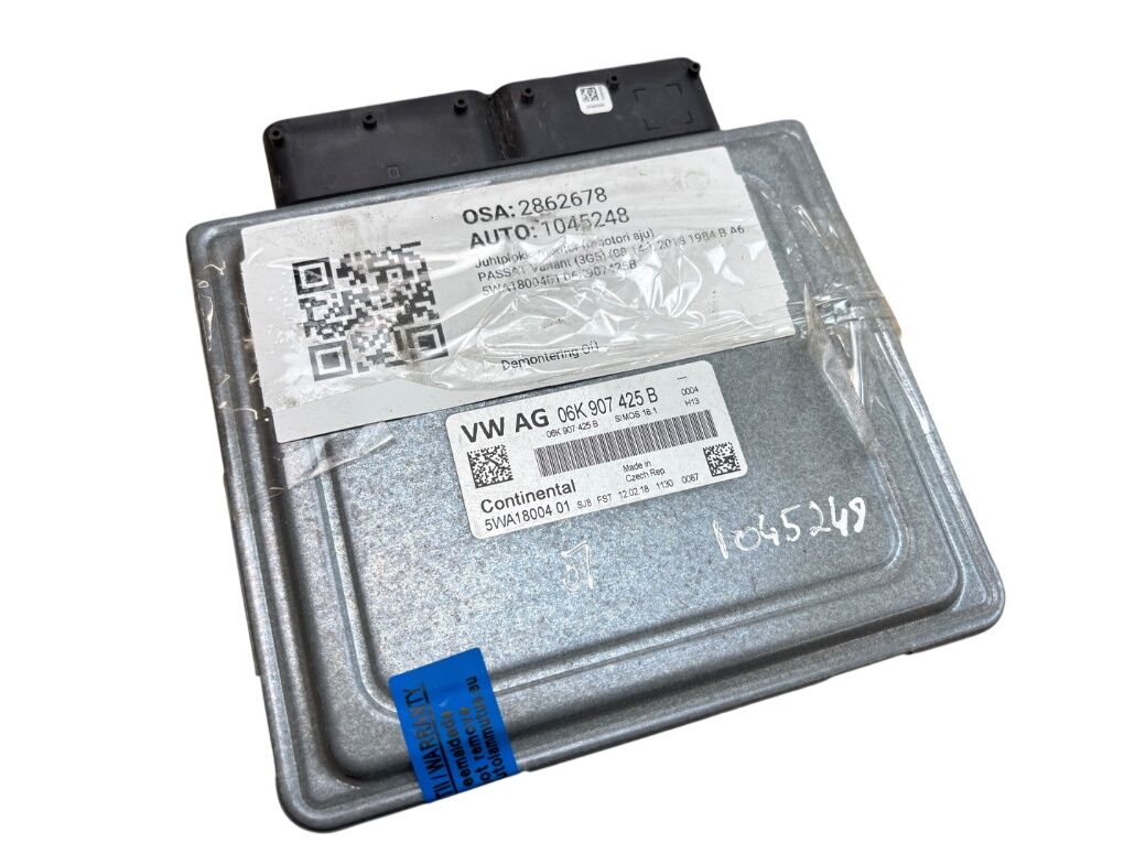 5WP4910101 5WA1800401 Engine Control Unit / module (ECU) VW PASSAT B8 (3G) / ALLTRACK (2014-2023)