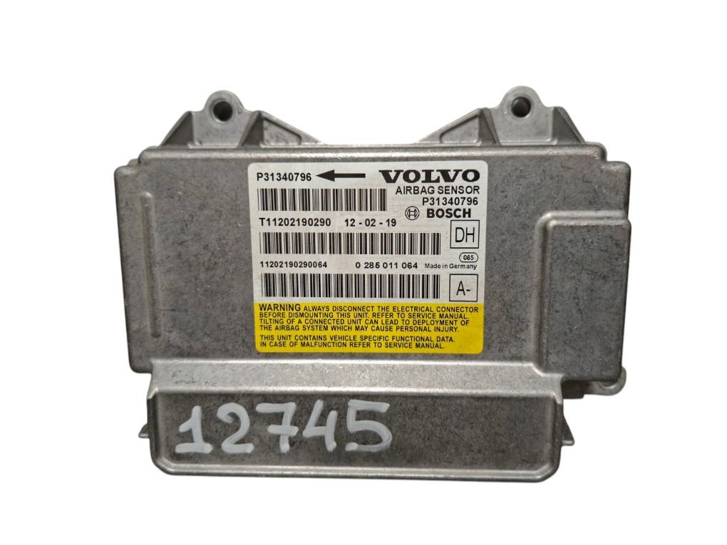 0285011064 Airbag Control Unit VOLVO S60 II / V60 I (2010-2018)