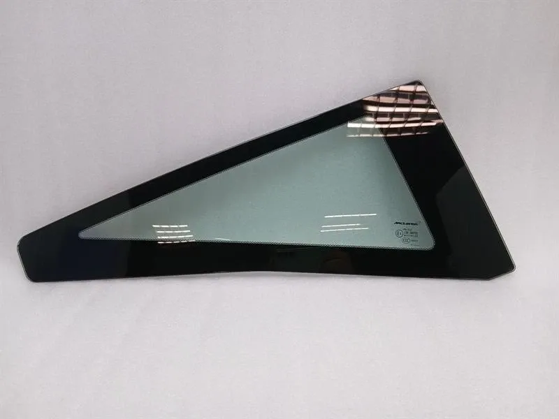 McLaren 720S Coupe Right Rear 1/4 Glass 14A2650CP Door Glass 1/4 Rear RH