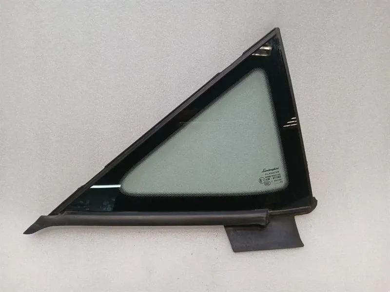 Lamborghini Huracan Left Front 1/4 Glass 4T0845115C Door Window 1/4 Front Left