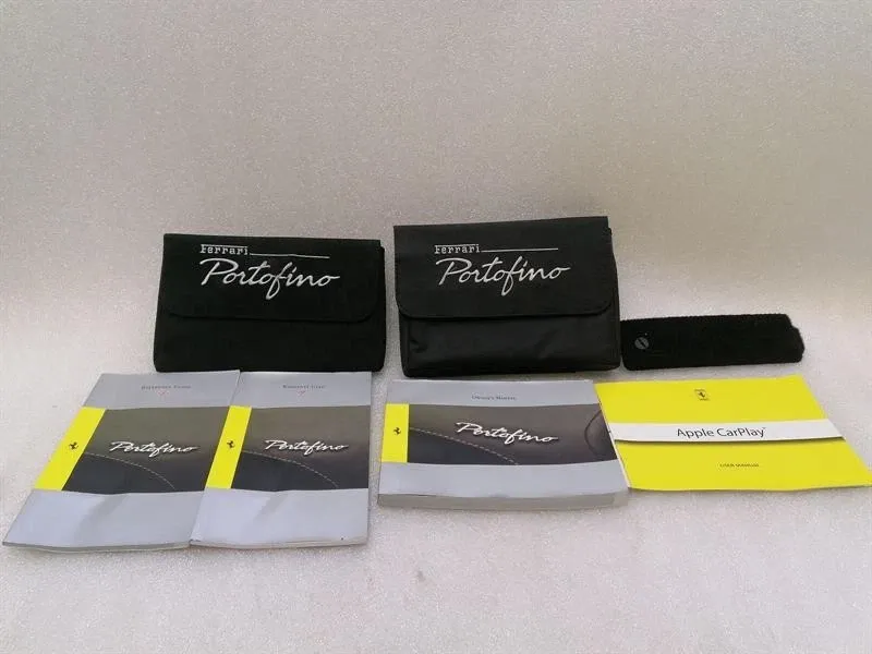 FERRARI PORTOFINO F164 SERVICE BOOKLET Faulty MANUAL