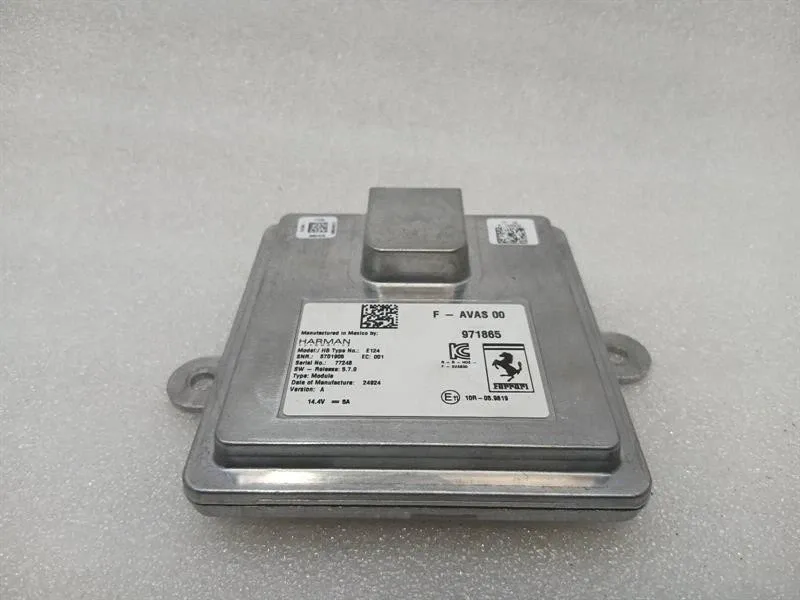 Ferrari 296 GTS F171 electronic module 971865 AVAS control unit