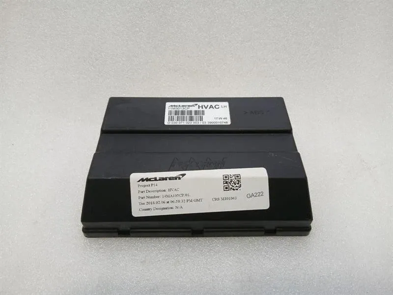 McLaren 720S Coupe Electronic module 11M3013CP control unit HVAC CLIMATE CONTROL