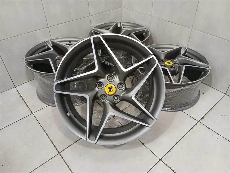 20 Ferrari F8 F142MFL Alloy Wheel Set 861242 Rims Set FORGED 861251