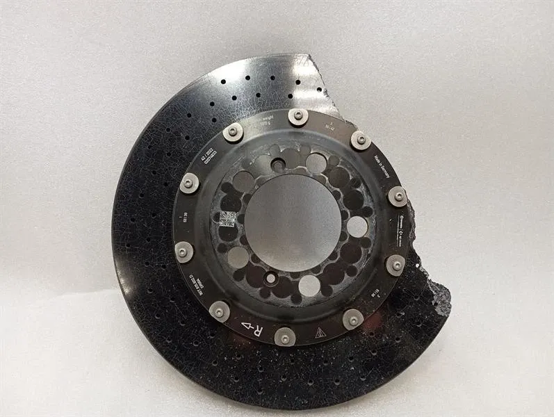 Porsche 911 992 GT3 brake disc rear 9GT615602D defective brake disc rear