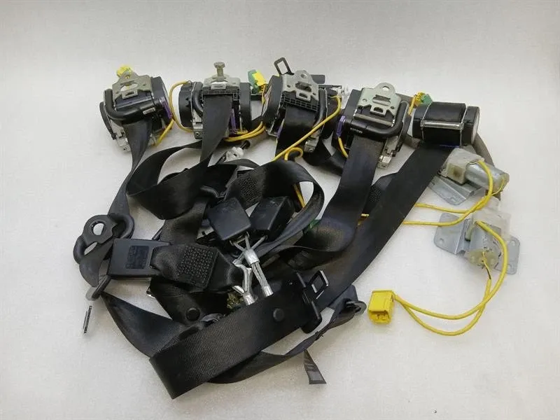 BENTLEY CONTINENTAL FLYING SPUR FRONT SEATBELT 3W5857706A SET OF 5 RHD