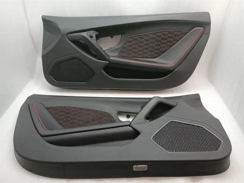 LAMBORGHINI HURACAN EVO Door Card SET 4T2867108 ROSSO ALALA LEATHER ALCANTARA