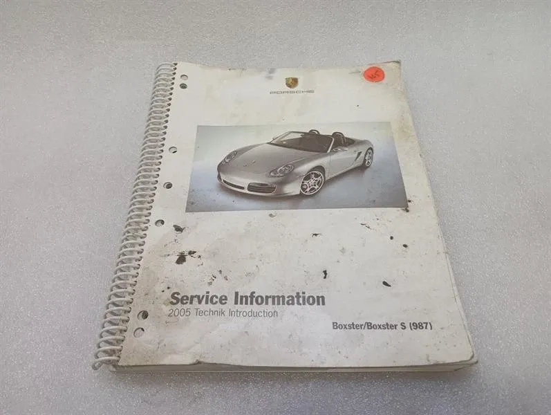 Porsche Boxster 987 Boxster 987 2005 Service Information 48852105