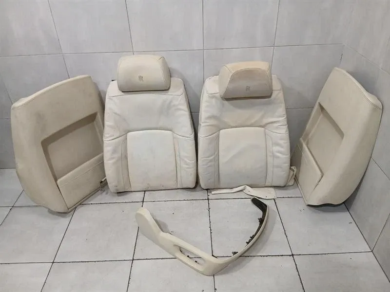 ROLLS ROYCE GHOST SERIES 1 09-14 SEATS 52107245943 FRONT SET leather parts