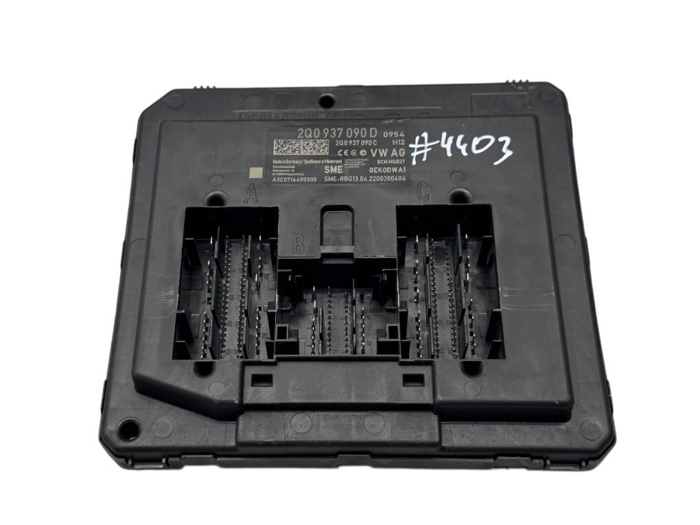 2Q0937090D Body control module (BCM) SKODA KAMIQ (NW4) (2019-)