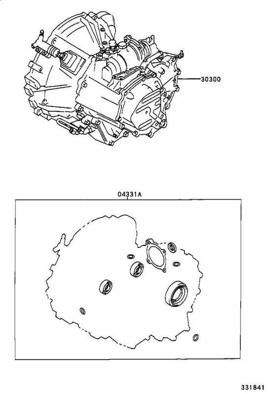 E357 Gearbox TOYOTA AVENSIS (T250) (2003-2008)