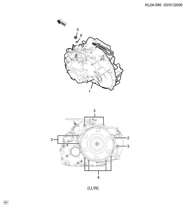 M98 A4F33 AF33 Gearbox CHEVROLET CAPTIVA I (2006-2018)