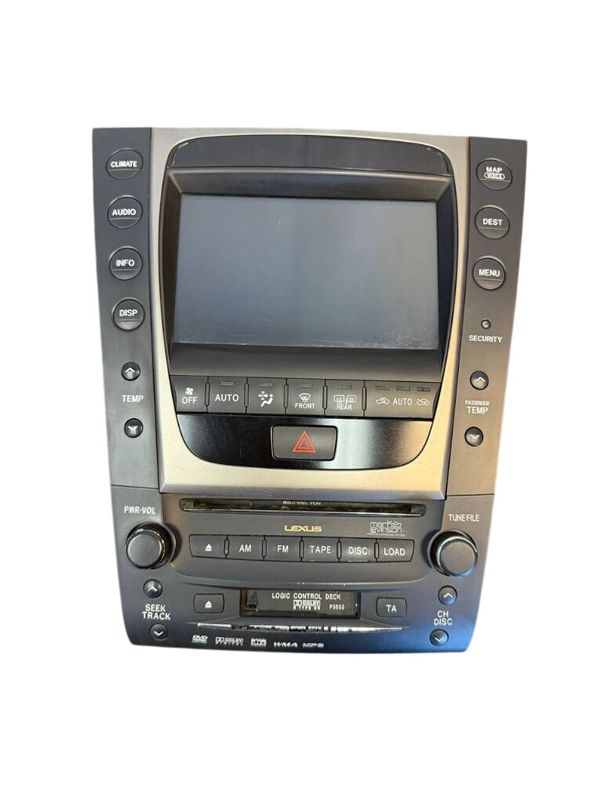 8611130550 4622001582 8612030A90C0 Radio LEXUS GS III (2005-2011)