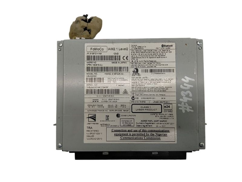 CF6N18C815CJ CF6N18C815CJ 31357214AA Radio JAGUAR XF (X250, CC9) (2008-2015)