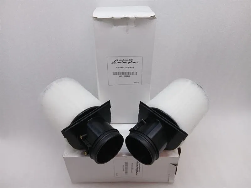 2 X NEW NEW OEM LAMBORGHINI HURACAN LP610 AIR FILTER 420133844E AUDI R8 LP580